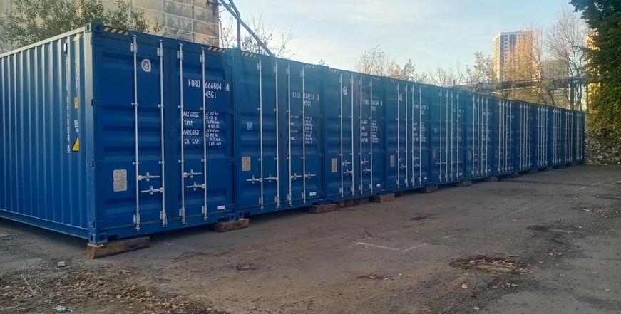 Аренда 20 футового контейнера под склад с доставкой по Москве